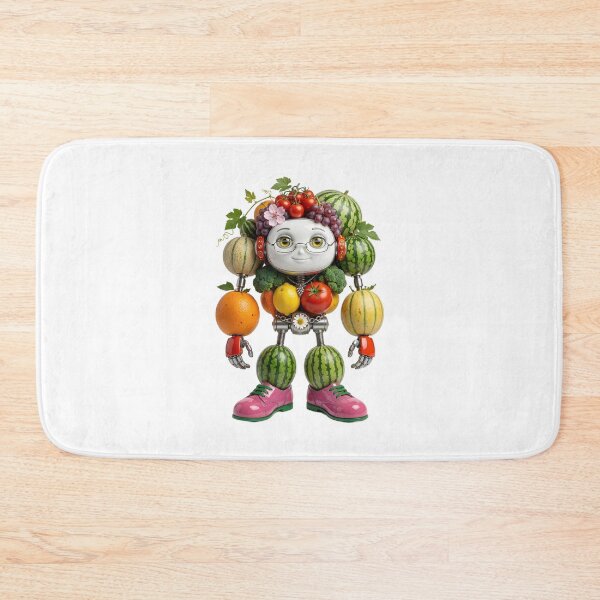 Item preview, VEGGIE BOT - The Cute Bio-Organic Cyborg designed and sold by Sem Bregs.