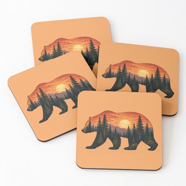 Item preview, Grizzly Bear - Autumn Leaves - Wildlife designed and sold by krewyork.
