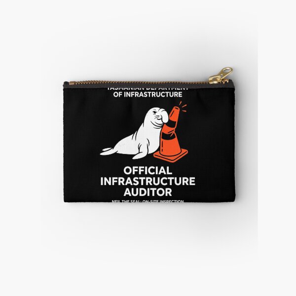 Item preview, Neil The Seal Tasmanian Infrastructure Auditor designed and sold by k3rstman1.
