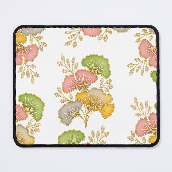 Item preview, Colorful Floral Pattern with Leaves and Flowers designed and sold by behappyandrelax.