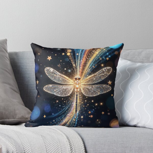 Item preview, Celestial Dragonfly Glow ✨? | 4K Ultra HD Fantasy Digital Art designed and sold by  Mirai_Art.