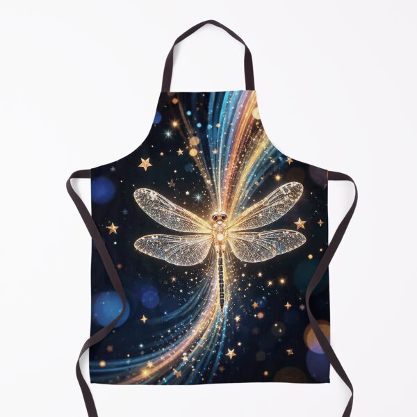 Item preview, Celestial Dragonfly Glow ✨? | 4K Ultra HD Fantasy Digital Art designed and sold by Mirai_Art ⭐⭐⭐⭐.