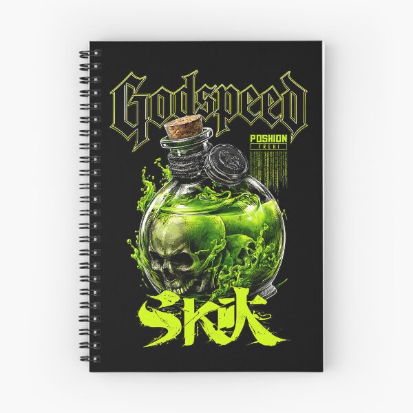 Item preview, Godspeed Skull Potion – Gótico Neon Green designed and sold by bakazel.