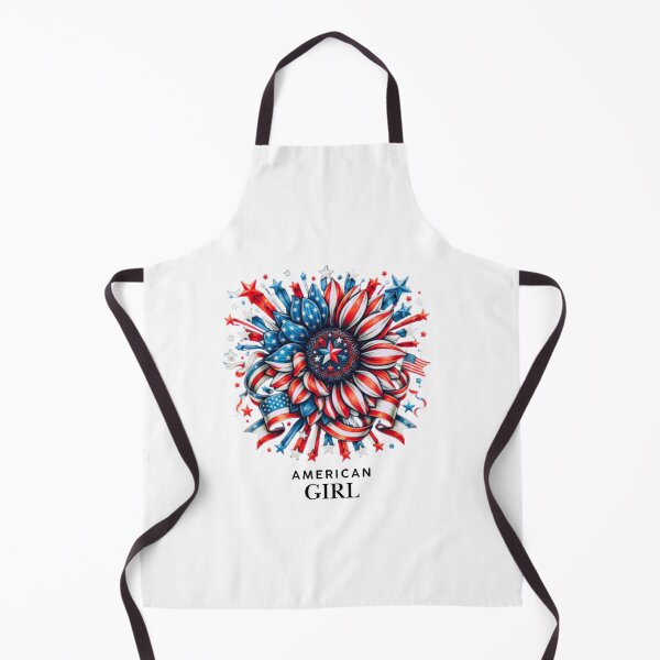 Item preview, American Girl – Patriotic Sunflower Art designed and sold by Bergenline Artworks.