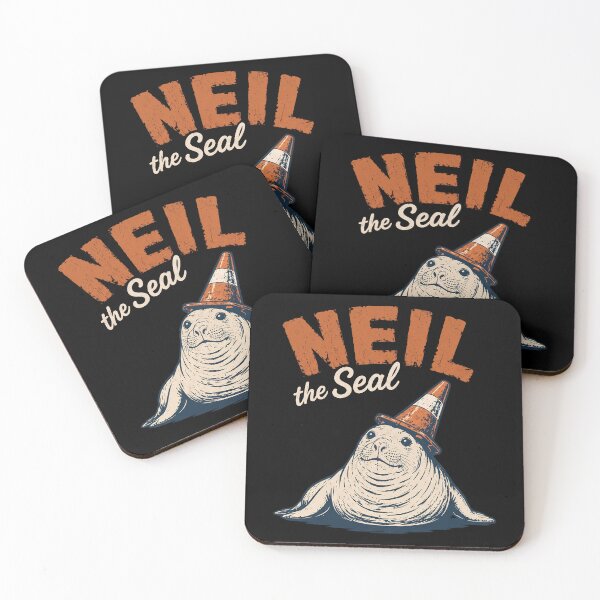 Item preview, Funny Neil The Seal Traffic Cone Meme designed and sold by k3rstman1.