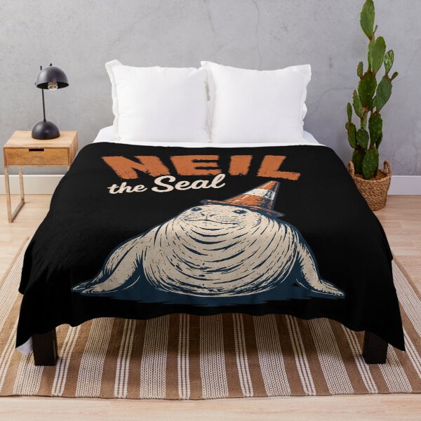 Item preview, Funny Neil The Seal Traffic Cone Meme designed and sold by k3rstman1.
