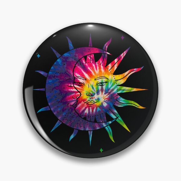 Item preview, Sol-Luna Psychedelic Sun and Moon designed and sold by Withencroft.