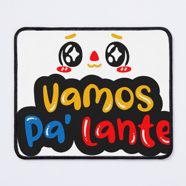 Item preview, Cute Vamos Pa lante Motivational Typography Sticker designed and sold by BoldcreationsM.