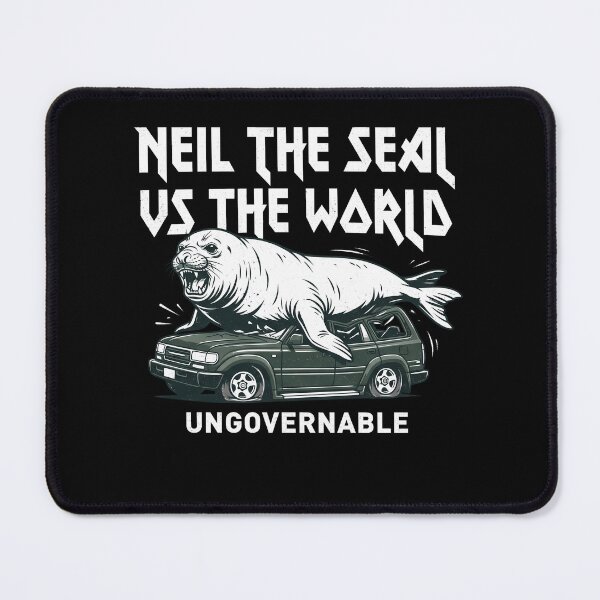 Item preview, Neil The Seal Ungovernable Southern Elephant Seal designed and sold by k3rstman1.