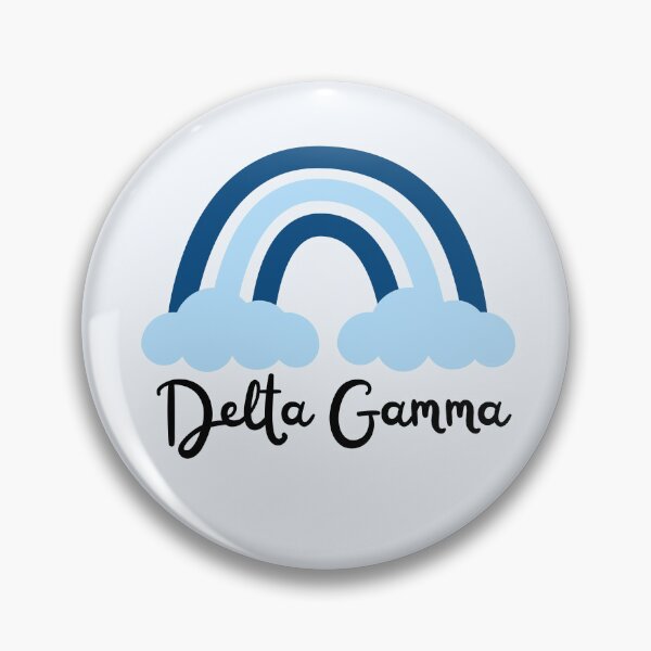 Item preview, Delta Gamma Sorority Blue Monochrome Rainbow designed and sold by JaymeOctober.