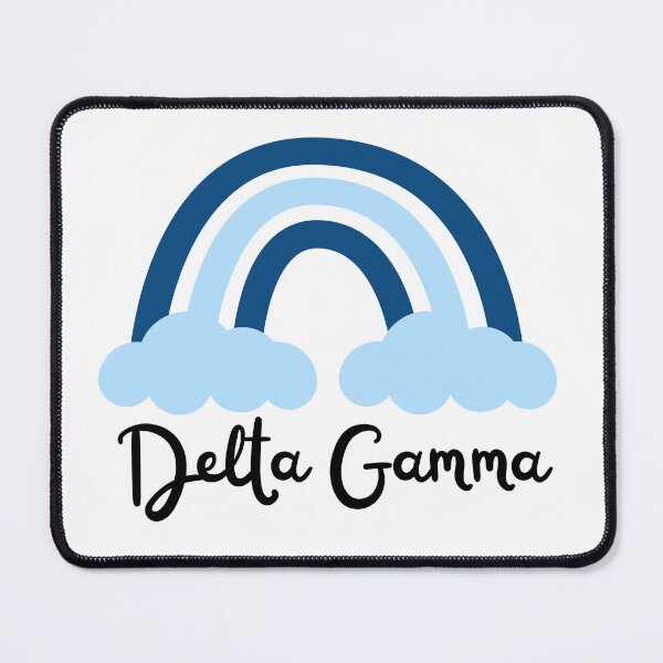Item preview, Delta Gamma Sorority Blue Monochrome Rainbow designed and sold by JaymeOctober.