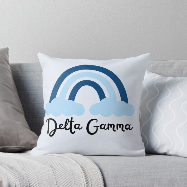 Artikelvorschau, Delta Gamma Sorority Blue Monochrome Rainbow entworfen und verkauft von JaymeOctober.