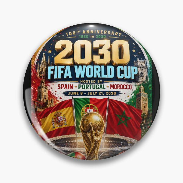 Item preview, FIFA WORLD CUP 2030 - 100th Anniverasy Celebration - 1930 to 2030 designed and sold by DBM Photo Art 1.