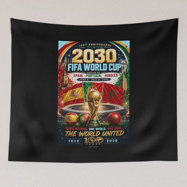 Item preview, FIFA WORLD CUP 2030 - 100th Anniverasy Celebration - 1930 to 2030 designed and sold by DBM Photo Art 1.