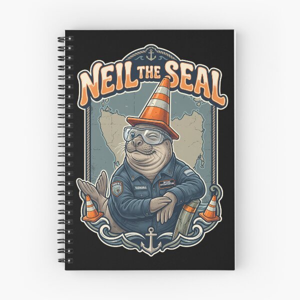 Item preview, Neil The Seal Tasmania Traffic Cone Mascot designed and sold by k3rstman1.