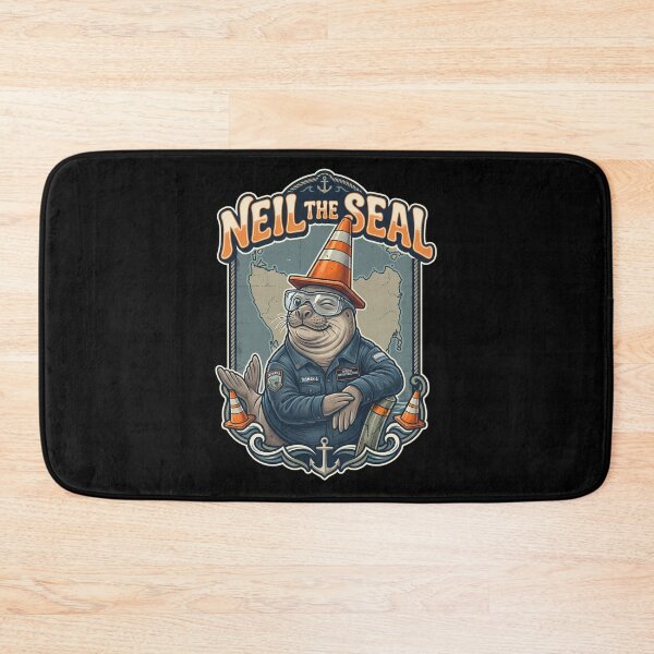 Item preview, Neil The Seal Tasmania Traffic Cone Mascot designed and sold by k3rstman1.