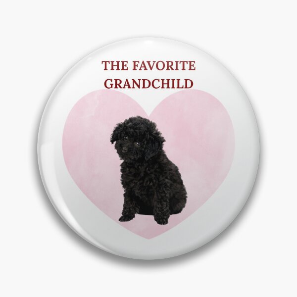 Item preview, The Favorite Grandchild Funny Poodle Grandma Gift designed and sold by chaos-and-curls.