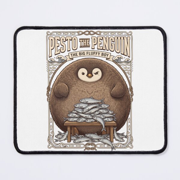 Item preview, Vintage Pesto The Penguin Big Fluffy Boy designed and sold by k3rstman1.