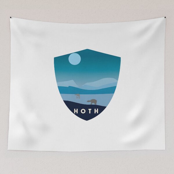 Item preview, Hoth Echo Base designed and sold by FrontierCosmic.
