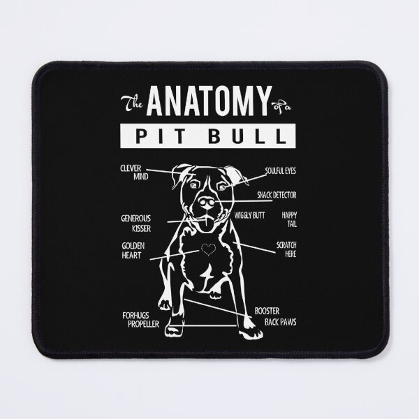 Item preview, Anatomy Of A Pitbull American Pitbull Dog Lover designed and sold by Kaysmith233.