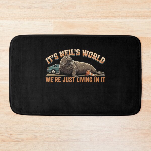 Item preview, Funny Neil The Seal Neils World Road Block designed and sold by k3rstman1.