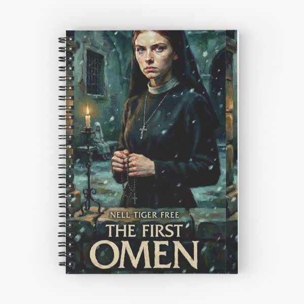 Item preview, The First Omen Retro Gothic Horror Tribute Art Poster designed and sold by Art's Diner.
