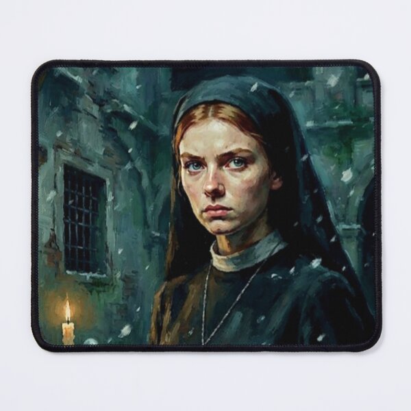Item preview, The First Omen Retro Gothic Horror Tribute Art Poster designed and sold by Art's Diner.