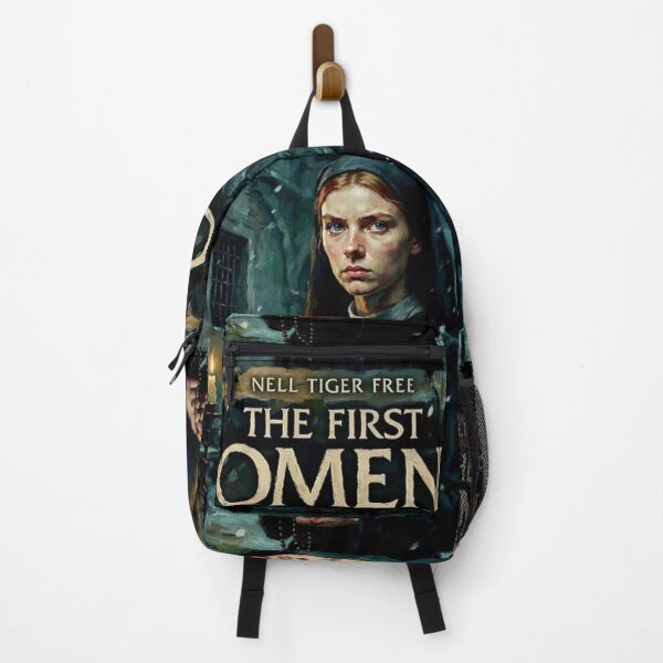 Item preview, The First Omen Retro Gothic Horror Tribute Art Poster designed and sold by Art's Diner.