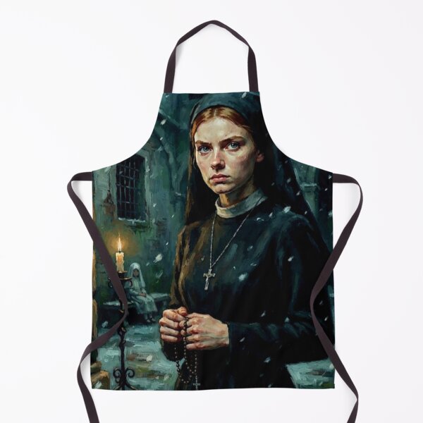Item preview, The First Omen Retro Gothic Horror Tribute Art Poster designed and sold by Art's Diner.