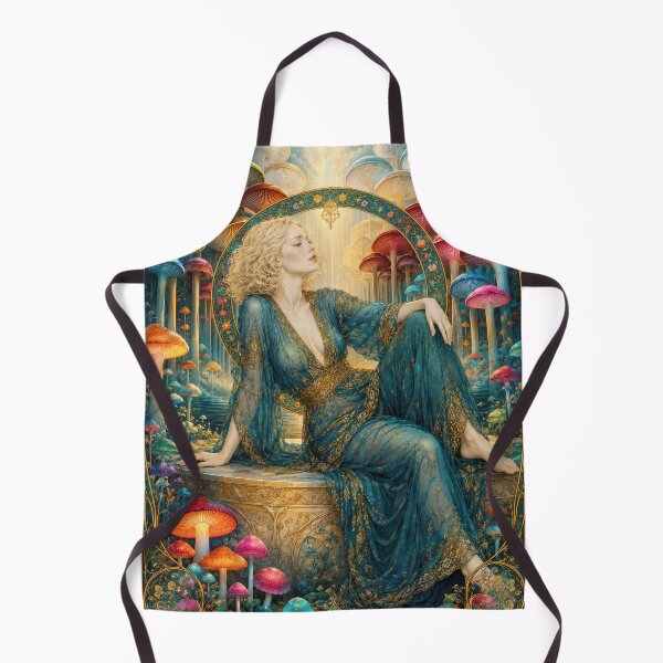 Item preview, Enchanted Forest with Mystical Woman designed and sold by Andy Gambino Art.