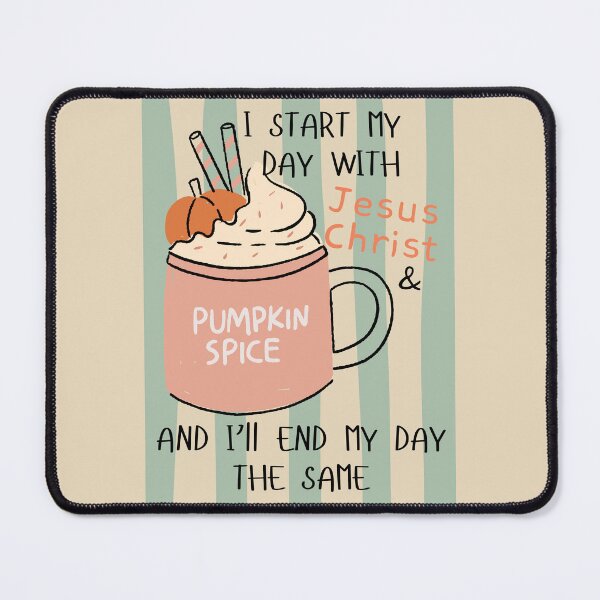 Item preview, Jesus Christ and Pumpkin Spice Coffee Lover, Fall For Jesus, Pumpkin Spice Latte, Cute Christian Fall designed and sold by Forevermore.