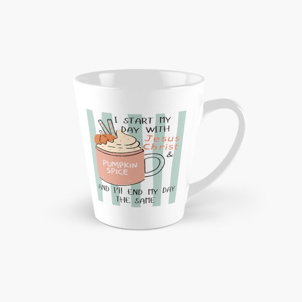 Item preview, Jesus Christ and Pumpkin Spice Coffee Lover, Fall For Jesus, Pumpkin Spice Latte, Cute Christian Fall  designed and sold by Forevermore.