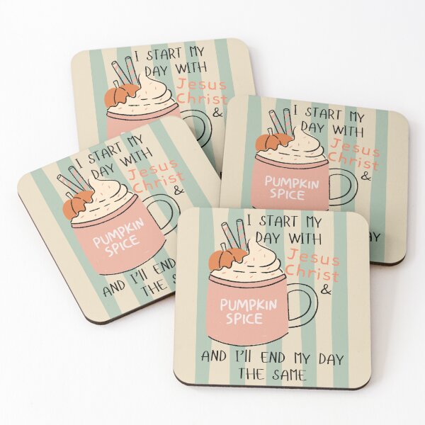 Item preview, Jesus Christ and Pumpkin Spice Coffee Lover, Fall For Jesus, Pumpkin Spice Latte, Cute Christian Fall  designed and sold by Forevermore.