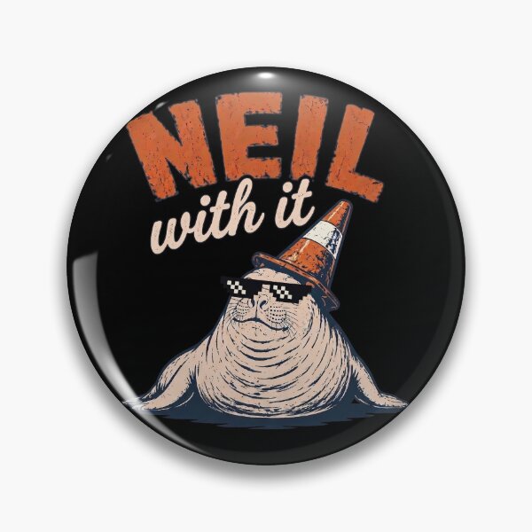 Item preview, Funny Neil The Seal Traffic Cone Meme designed and sold by k3rstman1.