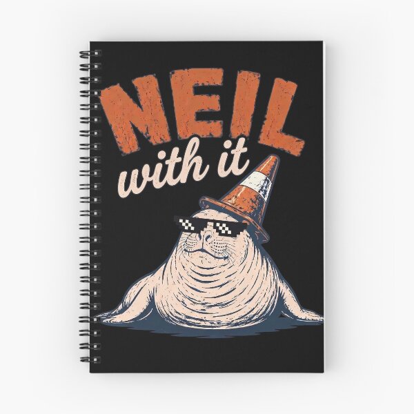 Item preview, Funny Neil The Seal Traffic Cone Meme designed and sold by k3rstman1.