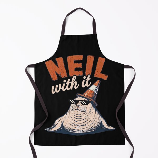 Item preview, Funny Neil The Seal Traffic Cone Meme designed and sold by k3rstman1.