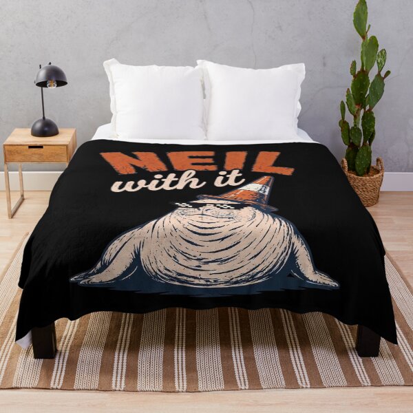 Item preview, Funny Neil The Seal Traffic Cone Meme designed and sold by k3rstman1.