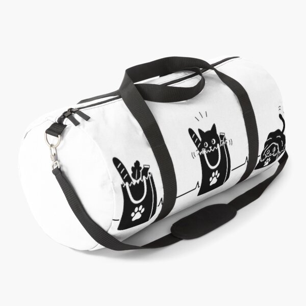 Item preview, ❤️ HEARTBEAT COLLECITON ❤️ - Heartbeat Cat - Interrupted by Grocery Bag Trap designed and sold by WheelieGdArt.