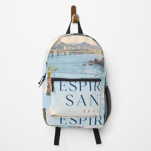 Item preview, Espírito Santo Brazil Travel Poster | Peaceful Coastal Wall Art designed and sold by ElartedeNoel.