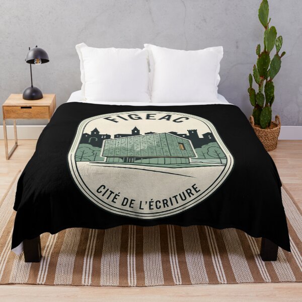 Item preview, Figeac France Vintage Travel Emblem Cité de l'Écriture designed and sold by k3rstman1.