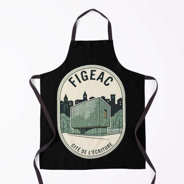 Item preview, Figeac France Vintage Travel Emblem Cité de l'Écriture designed and sold by k3rstman1.