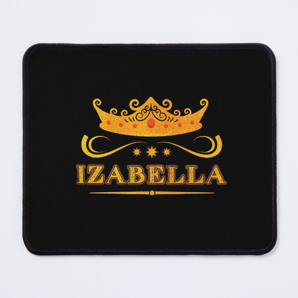 Item preview, Izabella Personalized Name With Crown - Cool & Custom Gift for Girls, Teens designed and sold by Oussinc.
