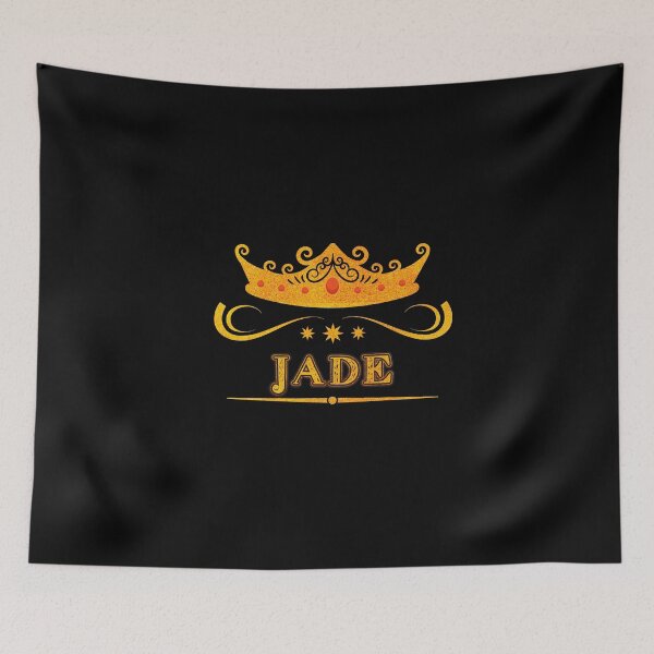 Item preview, Jade Personalized Name With Crown - Cool & Custom Gift for Girls, Teens designed and sold by Oussinc.