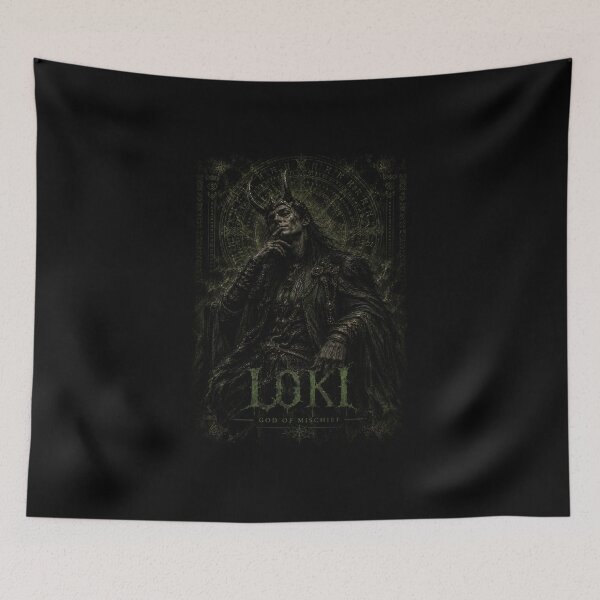 Item preview, Loki God Of Mischief designed and sold by House of Demons.
