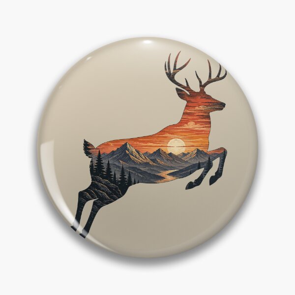 Item preview, Buck - Deer - Autumn Leaves - Wildlife designed and sold by krewyork.
