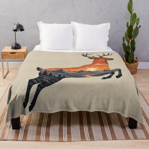 Item preview, Buck - Deer - Autumn Leaves - Wildlife designed and sold by krewyork.