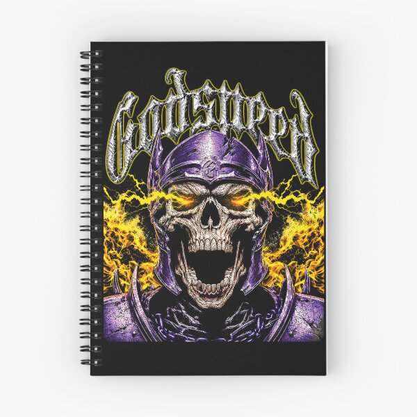 Item preview, Godspeed Infernal Skull Warrior – Arte Gótico Épico designed and sold by bakazel.