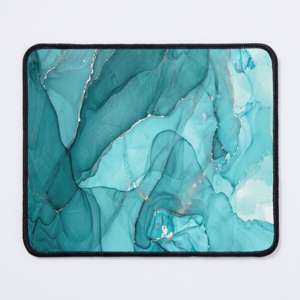 Item preview, Blue Flowing Abstract Painting designed and sold by Differenceee.