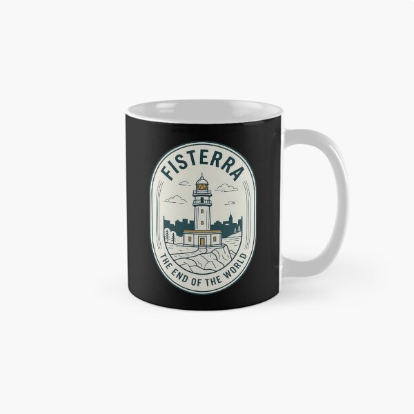 Item preview, Fisterra Cape Finisterre Vintage Travel Emblem designed and sold by k3rstman1.