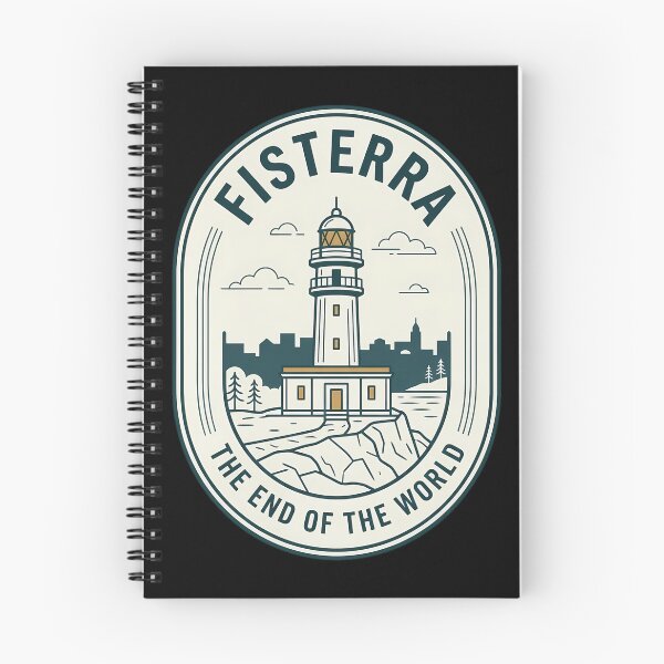Item preview, Fisterra Cape Finisterre Vintage Travel Emblem designed and sold by k3rstman1.